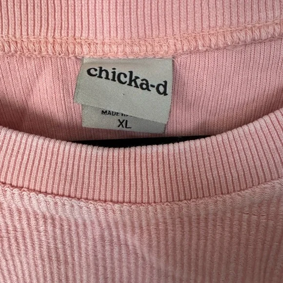 NWOT Ribbed Coral Nantucket Crewneck - Picture 4 of 4